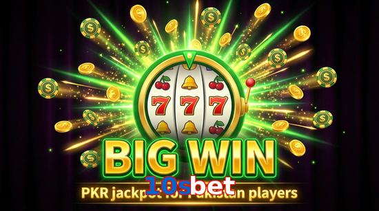 Big win animation on 10Sbet slot game